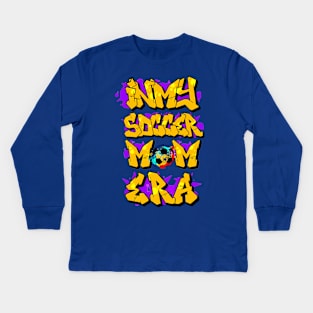 In my soccer mom era Kids Long Sleeve T-Shirt